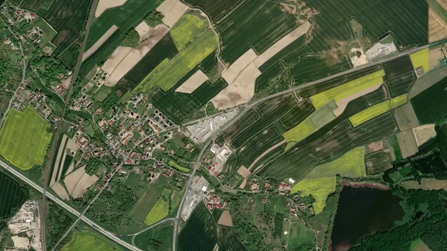 Truck parking lot MK Myjnia TIR in Zgorzelec (Gmina)