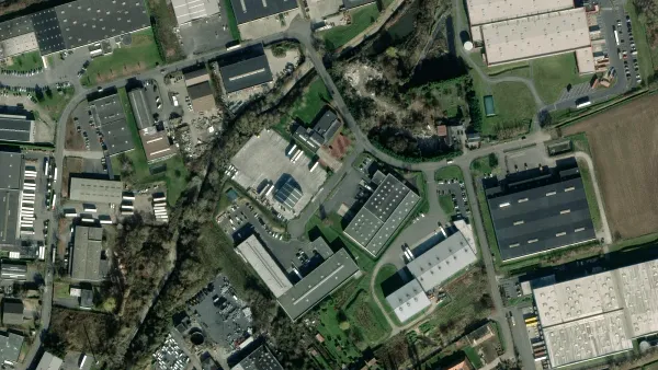 Parkareal Truckstop in Halluin