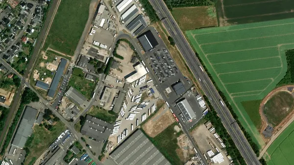 Truck parking lot Truck Inn A61 in Weilerswist