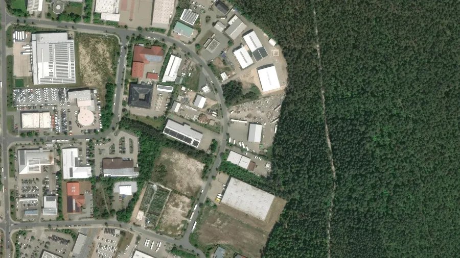 Parkoviště pro nákladní automobily Schmidt Kühltransporte München GmbH in Roth