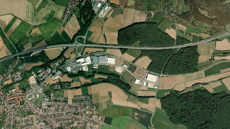 Area di parcheggio per autocarri BI LOG Warenhotel Scheßlitz