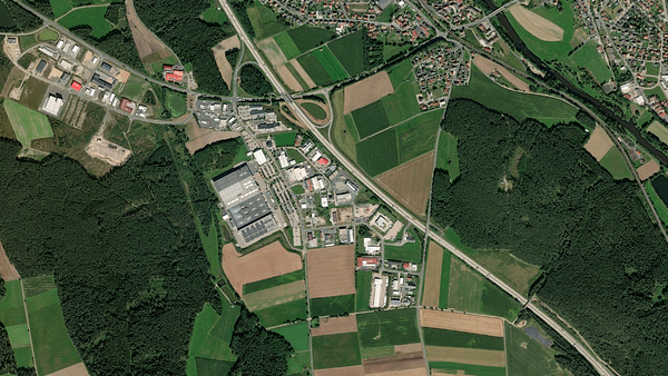 Parkareal Truckcenter Bauer in Wernberg-Köblitz