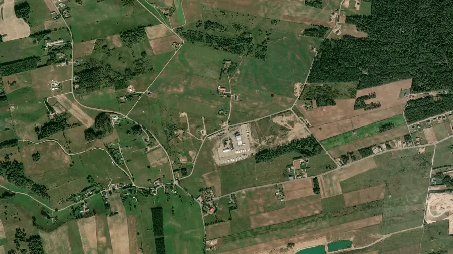 Tehergépkocsik parkolója MTD Butkiewicz in Suwałki (Gmina)