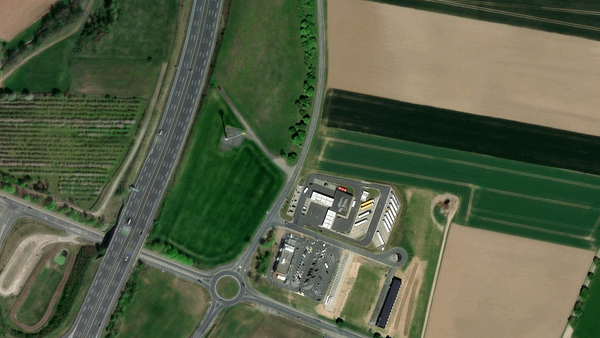 Zona de parcare pentru camioane Autohof în Nörten-Hardenberg