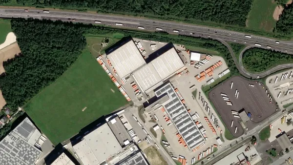 Parkareal Gebrüder Weiss in Wels