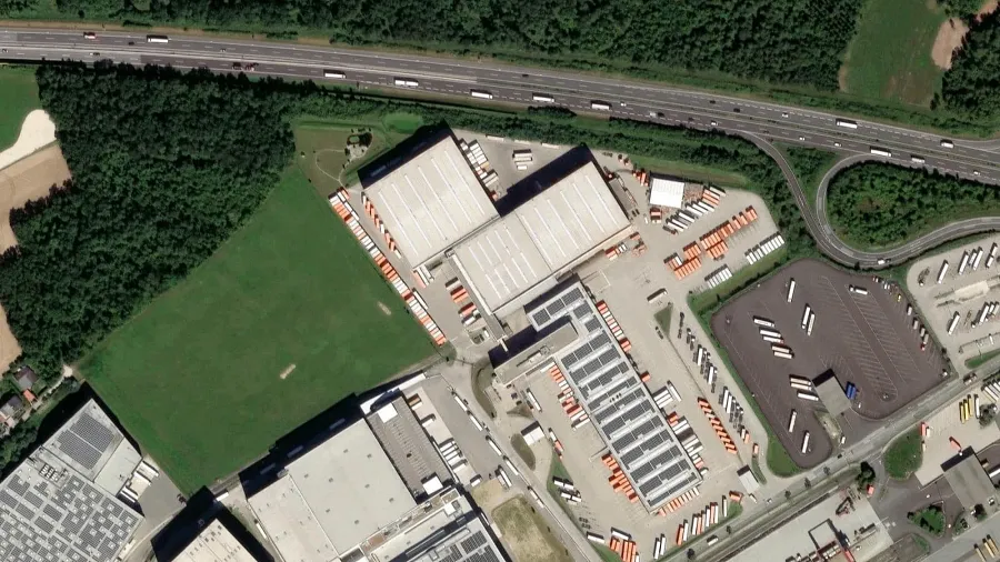 Parkareal Gebrüder Weiss in Wels