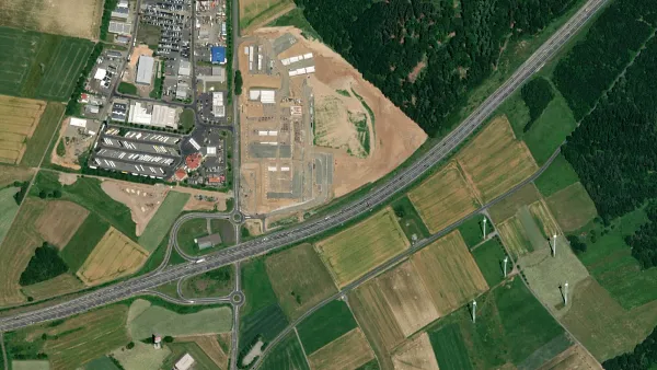 Truck parking lot Nordfrost in Mücke