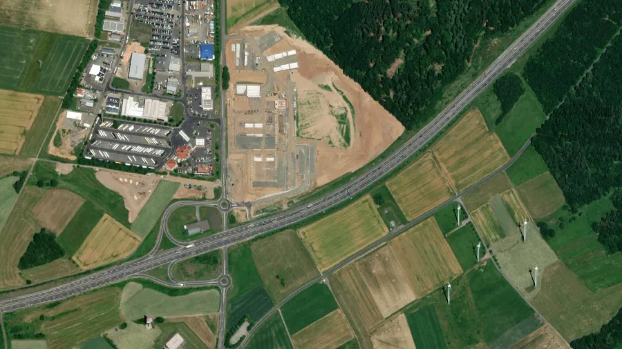 Місце для паркування вантажівок Nordfrost в Mücke