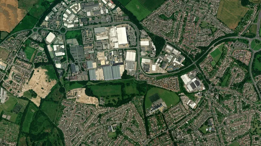 Area di parcheggio per autocarri Goodwill Supply Chain Solutions Ltd. Northampton