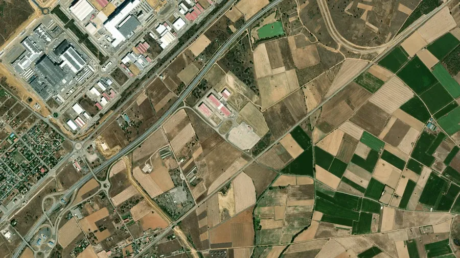 Parkareal Logytrans Cetile in Chozas de Abajo