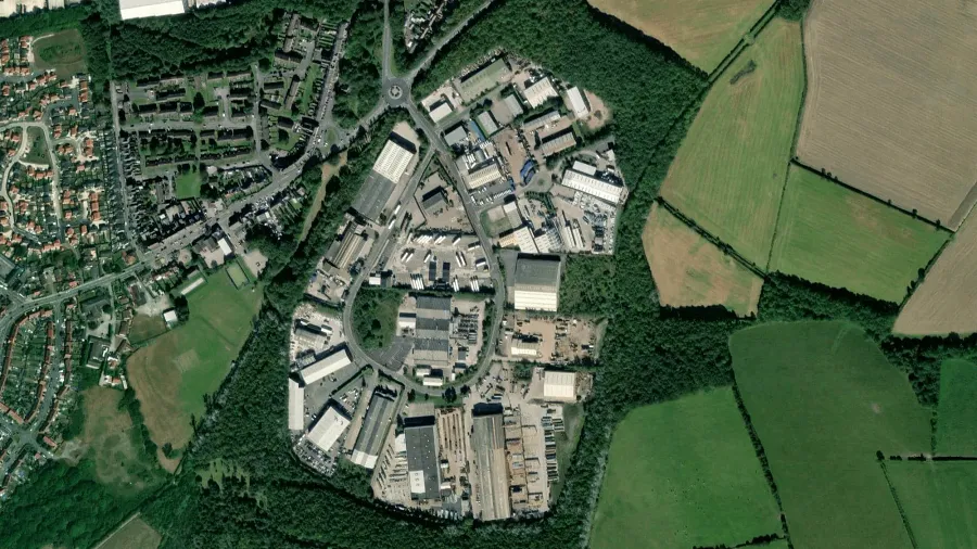 Parkareal OnRoute Truckstops Junction 29 in Chesterfield