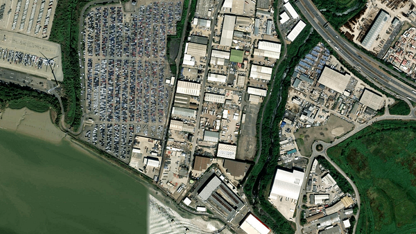Truck parking lot Freight Exchange Ltd. in Rainham