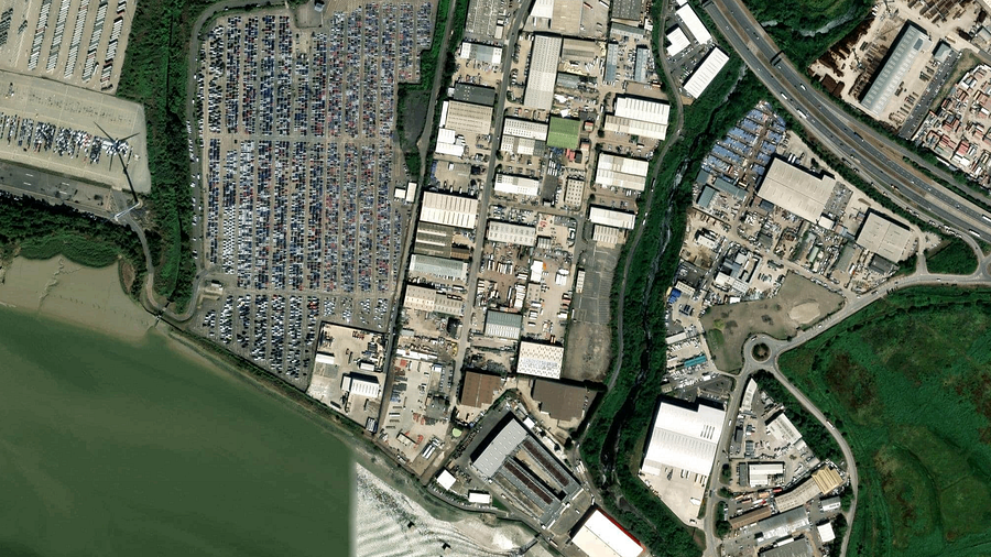 Truck parking lot Freight Exchange Ltd. in Rainham