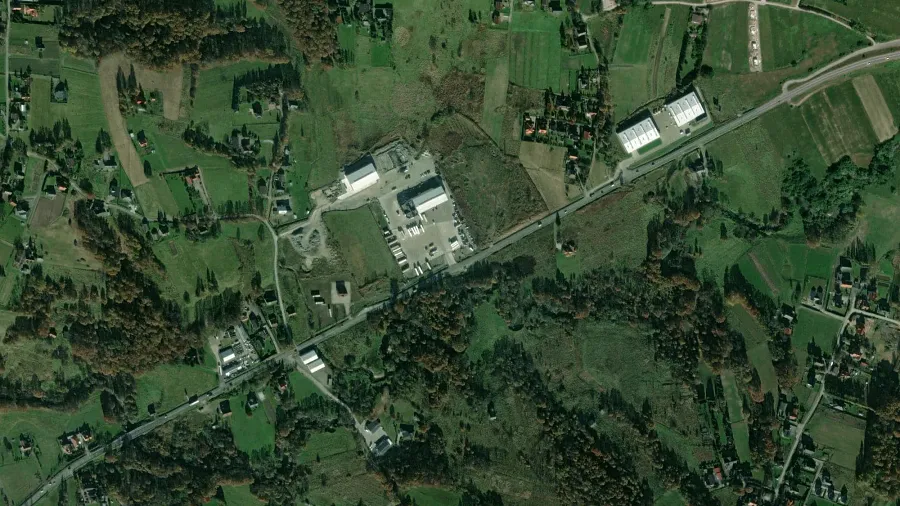 Parkareal Truck Stop Kraków Porebski in Myślenice