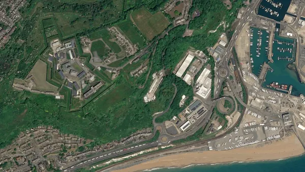 Truck parking lot VEA 2022 in Dover