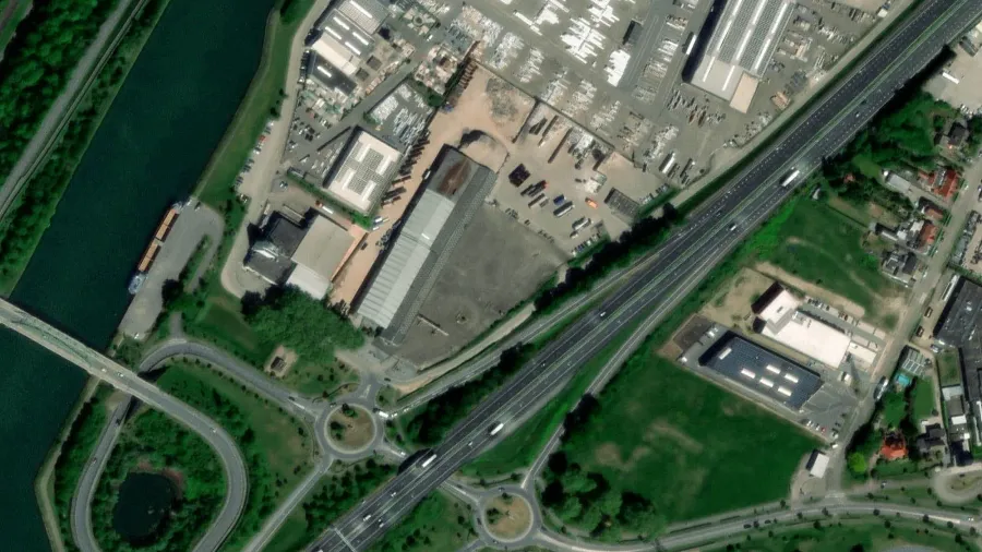 Truck parking lot A2 J in Geertruidenberg