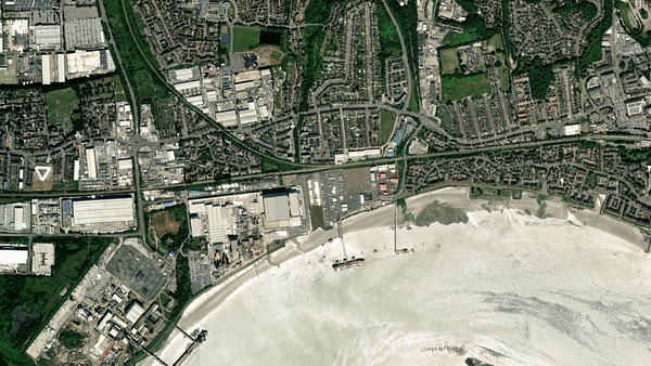Truck parking lot Purfleet Truck Park in Grays