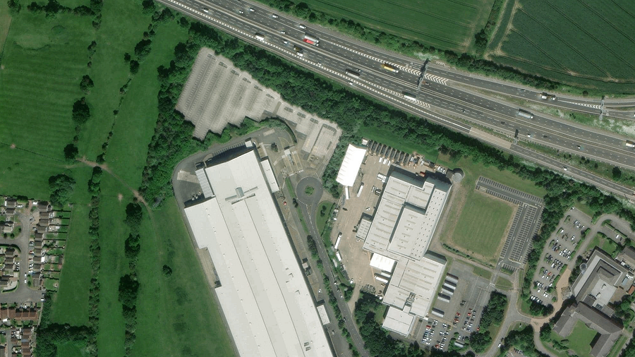 Area di parcheggio per autocarri Just Solutions Group Ltd. Coventry