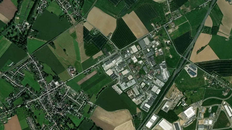 Truck parking lot Van Mieghem Saintes in Tubize