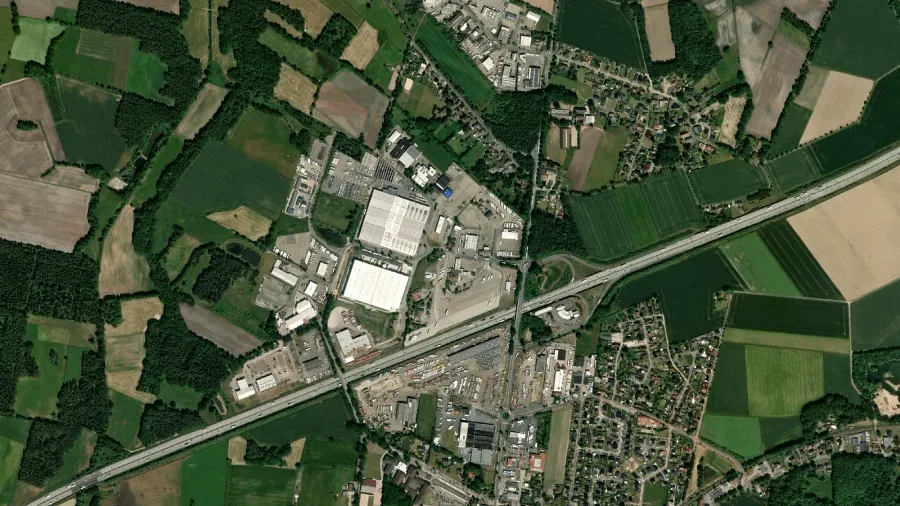 Truck parking lot Robens GmbH in Sittensen