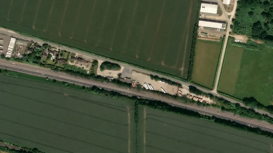 Parkareal EM Truckstop in Bury St Edmunds