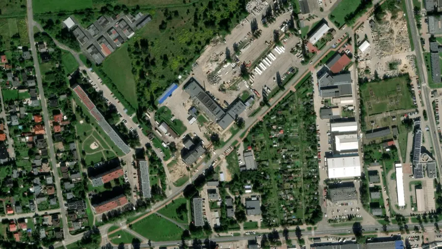 Parkareal Benski in Lubliniec