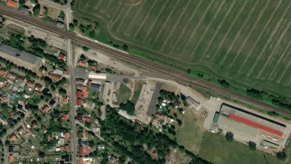 Parkoviště pro nákladní automobily Parkhof in Brahlstorf