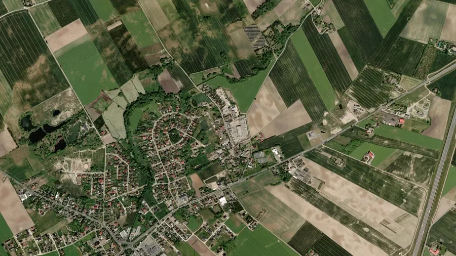 Parkareal Stork in Lubicz