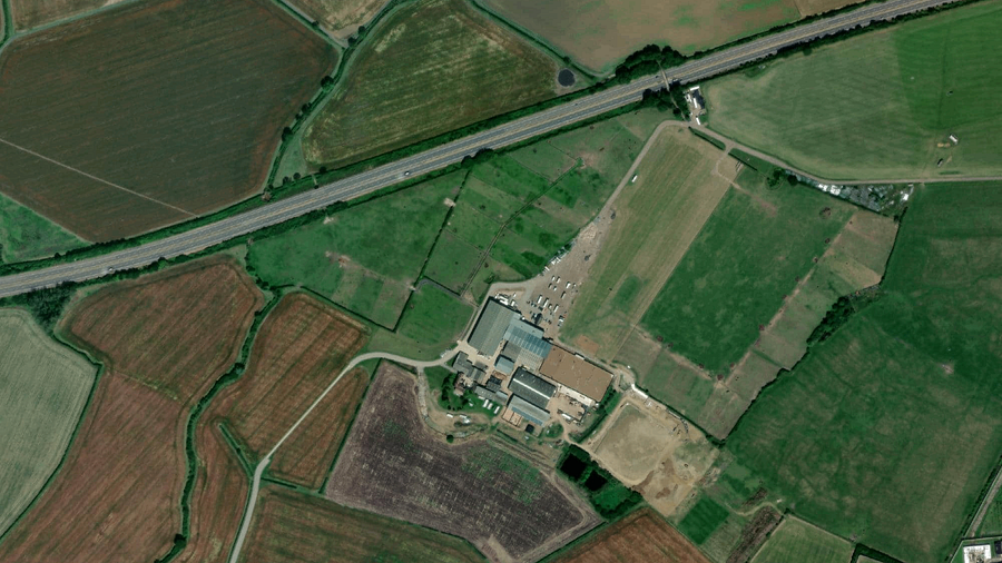 Area di parcheggio per autocarri M45 Truck Stop Rugby