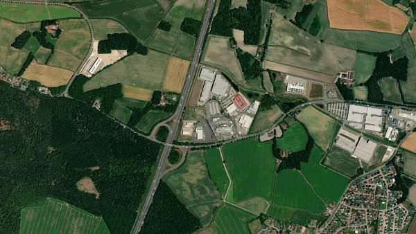 Truck parking lot Motorpark in Lohne (Oldenburg)