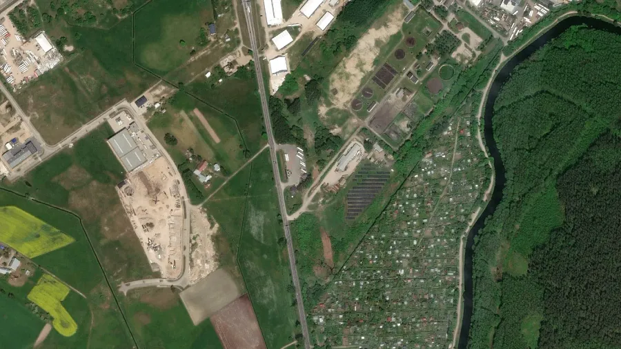 Tehergépkocsik parkolója MIRAD TIR in Augustów