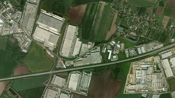 Parkareal Nowa Wieś Wrocławska in Kąty Wrocławskie