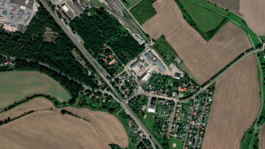 Area di parcheggio per autocarri Otto Blötz Biederitz
