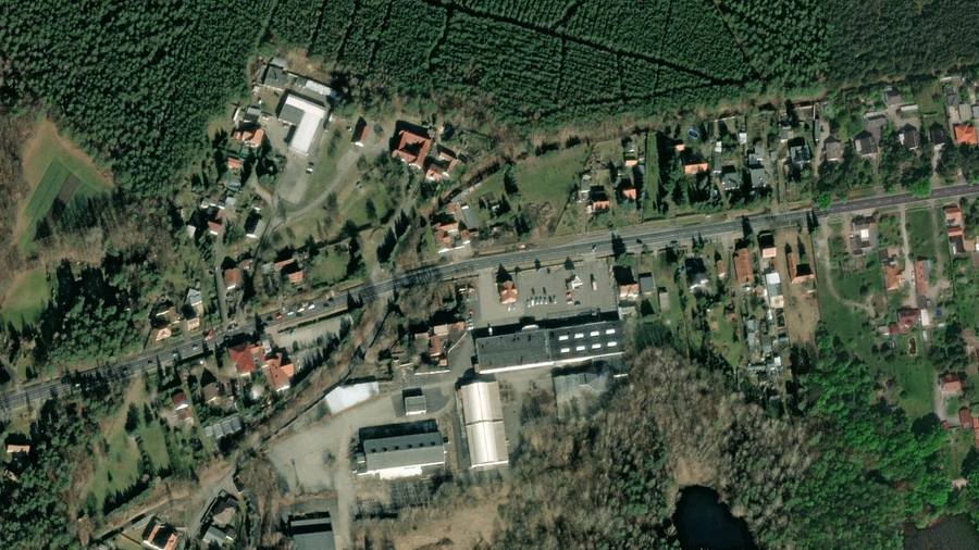 Parkareal in Hoyerswerda