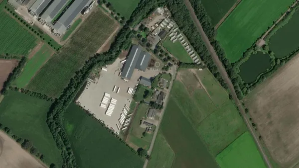 Truck parking lot Head Logistics BV in Melderslo