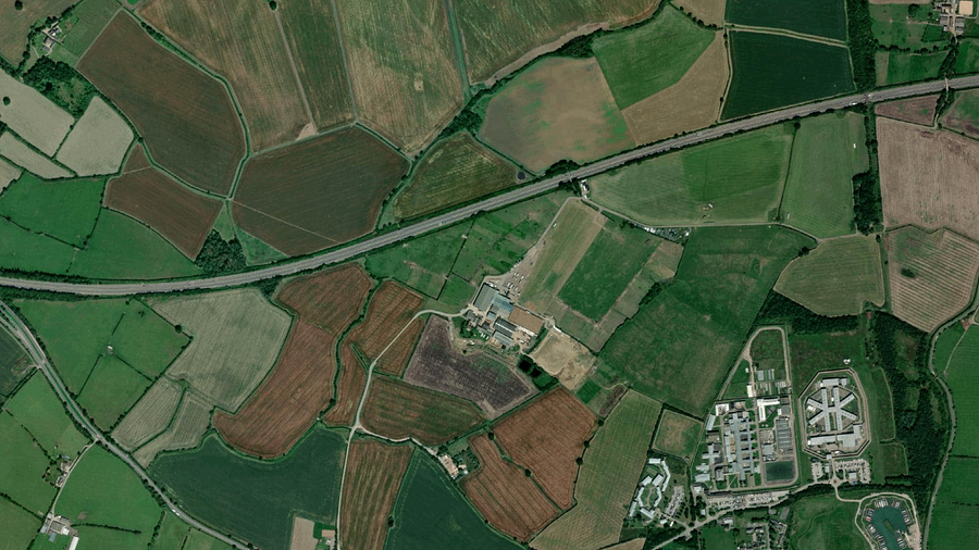 Area di parcheggio per autocarri M45 Truck Stop Rugby