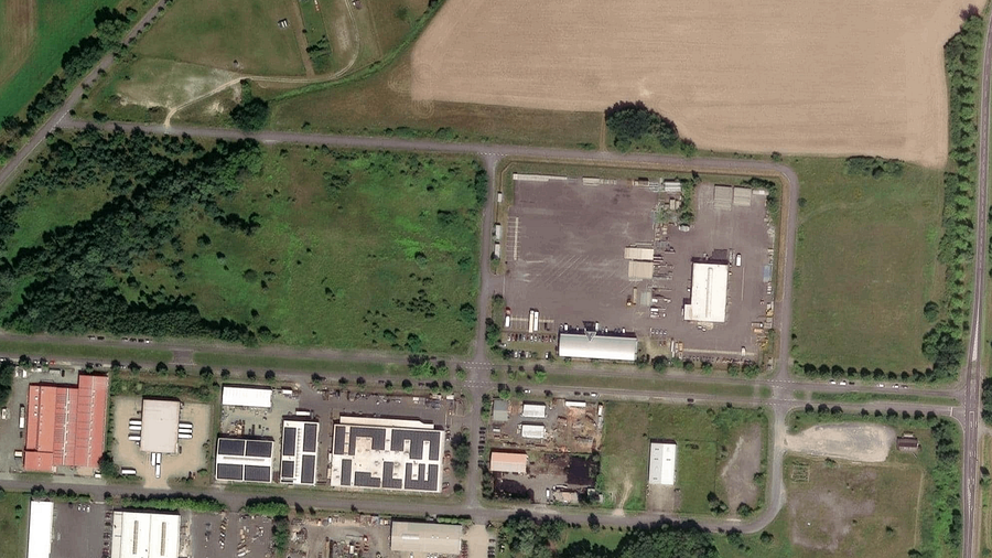 Area di parcheggio per autocarri in Jacobsdorf
