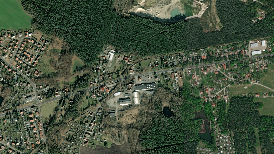 Parkareal in Hoyerswerda