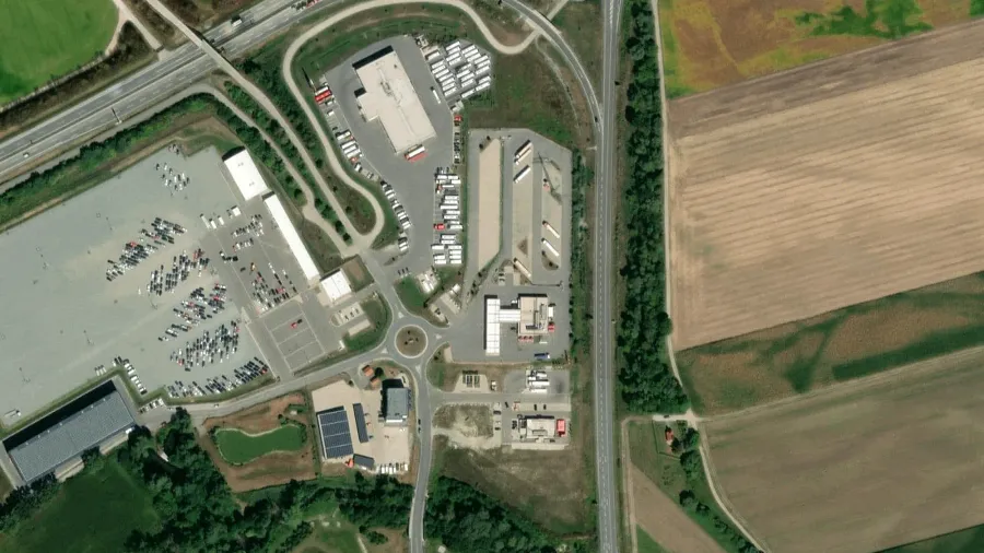 Parking dla ciężarówek Tank & Rast w Pilsting