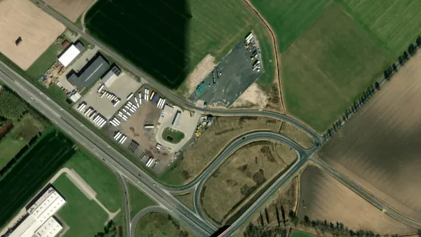 Truck parking lot TIR in Kórnik