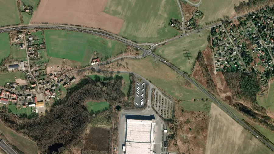 Truck parking lot Metro Logistics in Altlandsberg