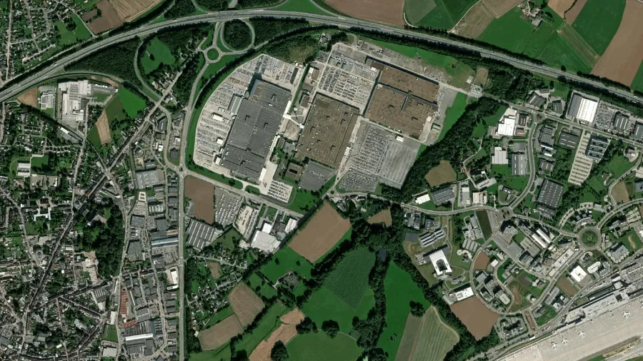 Parkareal Trucks E42 in Charleroi