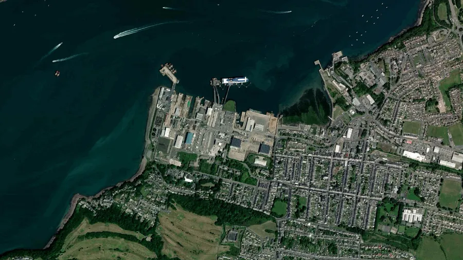 Parkareal Port in Pembroke Dock