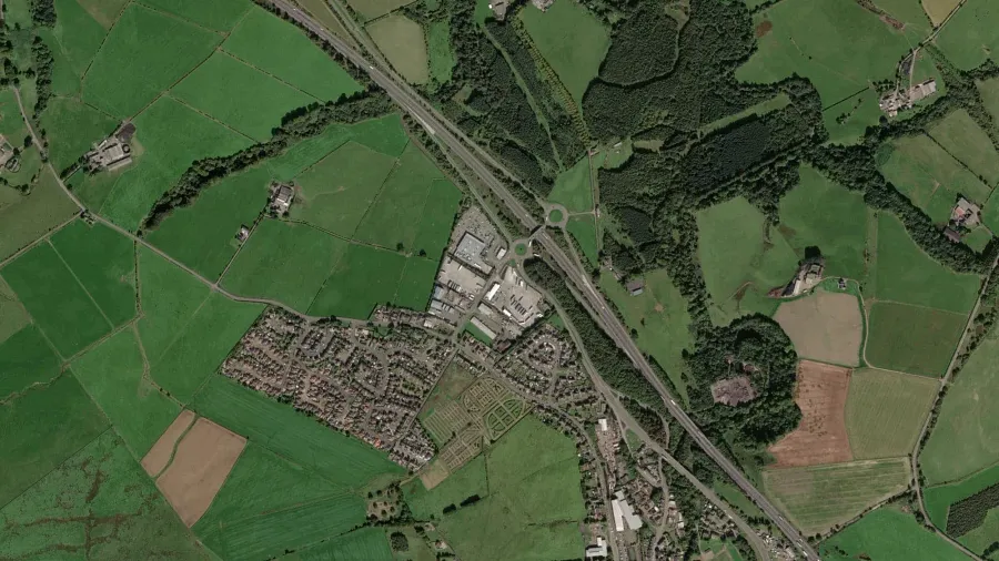 Parkareal Route 74 Truckstop in Lanark