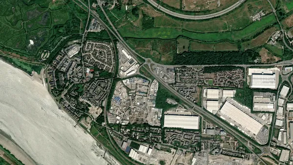 Truck parking lot Mardyke Truck Park in Purfleet