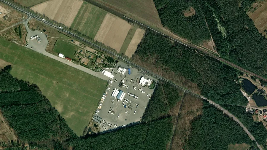 Area di parcheggio per autocarri Port 2000 Mostki Lubrza