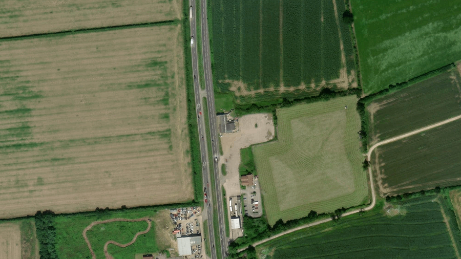 Area di parcheggio per autocarri The Fox Inn Grantham