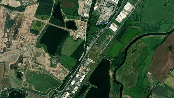 Area di parcheggio per autocarri Oakamoor Café 2023 Burton upon Trent