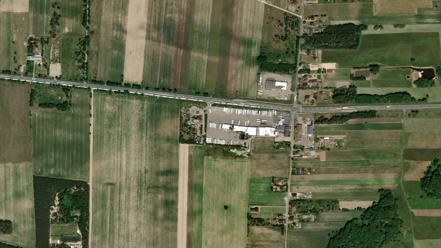 Parkareal TIR Wokrzenice in Biała Podlaska (Gmina)