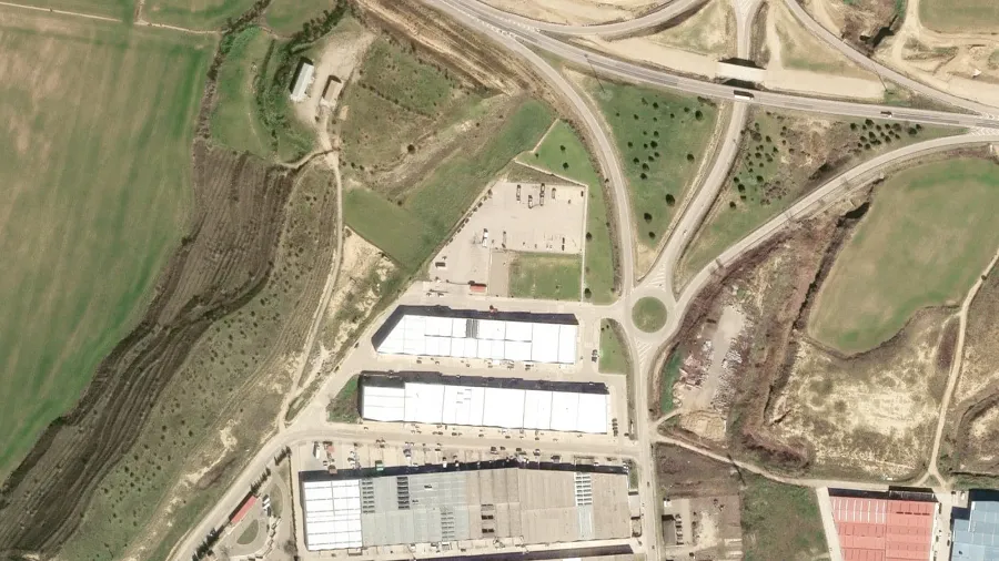 Truck parking lot Lavadero ACCC in Huesca